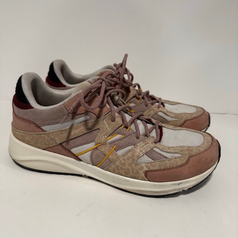 WODEN Women's Eve Fifty Sneakers Shoes Canyon‎ Rose Size 9 Retro Chunky